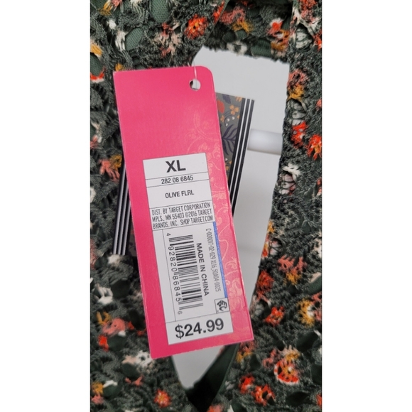 NWT | Lacy Floral Xhilaration Dress - Picture 5 of 7